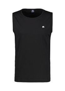 Lerros Herren Rundhalsshirt, schwarz, casual, Gr. M, unifarben, Single Jersey, Obermaterial: 100% Baumwolle, Shirts, mit Logo Print