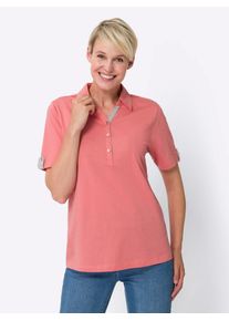 Classic Basics Damen Poloshirt "Poloshirt", rosa, Gr. 42, unifarben, 100% Baumwolle, Shirts
