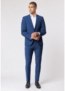 Roy Robson Herren Hosenanzug "Extra slim fit - Bi-Stretch", blau, Gr. 48, 53% Polyester, 43% Schurwolle, 4% Elasthan, Anzüge