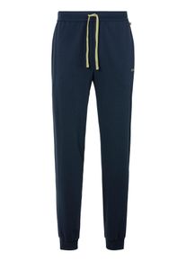 BOSS Herren Sweatpants "Mix & Match Pants", Gr. XL, blau, Sweatware, Obermaterial: 95% Baumwolle, 5% Elasthan, unifarben, casual, Hosen, mit Kordelzug