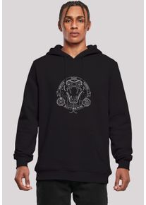 F4NT4STIC Herren Kapuzenpullover "Harry Potter Slytherin Seal", schwarz, casual, Gr. 5XL, Obermaterial: 65% Baumwolle, 35% Polyester, Pullover, Print
