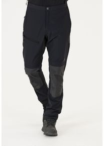 WHISTLER Herren Outdoorhose "Salton", schwarz, sportlich, Gr. XL, mehrfarbig, 92% Polyamid, 8% Elasthan, Hosen, mit Zip-Off-Funktion