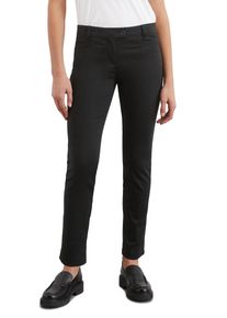 Marc O'Polo MARC O'POLO Damen Chinohose "aus Smooth Sateen Stretch", schwarz, casual, Gr. 38, unifarben, Obermaterial: 74% Baumwolle, 23% Viskose, 3% Elasthan;