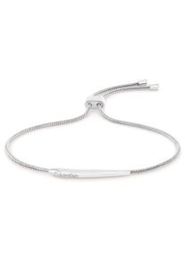 Calvin Klein Damen Armband "Schmuck Edelstahl Armschmuck Schlangenkette DROPS", Edelstahl, silber, Edelstahl, Armbänder