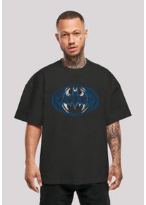 F4NT4STIC Herren T-Shirt "DC Comics Batman Japanese Logo White", schwarz, casual, Gr. S, Obermaterial: 100% Baumwolle, Shirts, Print