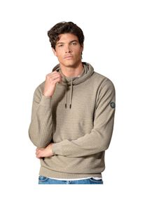 Casamoda Herren Strickpullover "Casamoda Pullover uni", beige, Gr. L, 100% Baumwolle, Pullover