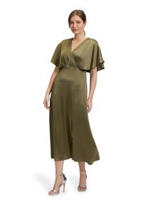 Vera Mont Damen Cocktailkleid "Vera Mont Cocktailkleid mit ausgestelltem Rock", grün, elegant, Gr. 40, Obermaterial: 98% Polyester, 2% Elasthan.
