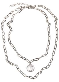Urban Classics Halsreif "Urban Classics Damen Love Basic Necklace", one size, silber, Halsketten