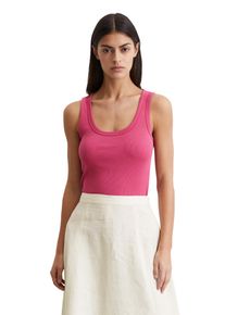 Marc O'Polo MARC O'POLO Damen T-Shirt "aus elastischem Rippjersey"blushed pink, casual, Gr. XXL, unifarben, Obermaterial: 97% Baumwolle, 3% Elasthan, Shirts