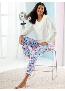 wäschepur WÄSCHEPUR Damen Pyjamaoberteil "Schlafanzug-Shirt", Gr. 36, beige, 50% Baumwolle, 50% Modal, unifarben, Shirts