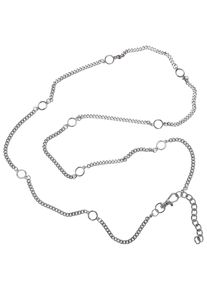 Urban Classics Damen Hüftgürtel "Urban Classics Unisex Universe Body Chain", silber, Gr. L, 90% Eisen, 10% Zink, Gürtel