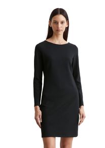 Marc O'Polo MARC O'POLO Damen Jerseykleid "aus Interlock-Qualität", blau, Gr. 34, unifarben, Obermaterial: 78% Baumwolle, 18% Polyester, 4% Elasthan; Futter: