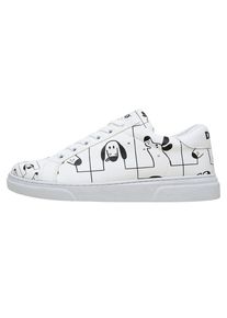 DOGO Damen Sneaker "Ace Sneakers I Woof You Damen Sneaker / Female", Gr. 41, weiß, Lederimitat, casual, Schuhe, Vegan