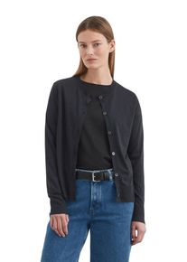 Marc O'Polo MARC O'POLO Damen Cardigan "aus TENCEL Lyocell-Baumwolle-Mix", blau, casual, Gr. L, unifarben, Obermaterial: 67% Lyocell, 33% Baumwolle, Strickjacken