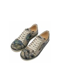 DOGO Damen Sneaker "Sneaker Birds Of The Castle Damen Sneaker / Female", Gr. 41, bunt, Lederimitat, Schuhe, Vegan