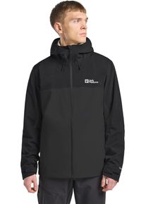 Jack Wolfskin Herren Funktionsjacke "WEILTAL 2L JKT M", grau, Gr. XXXL, Oberstoff: 100% POLYESTER; Kontrastmaterial 1: 100% POLYESTER; Futter 1: 100%