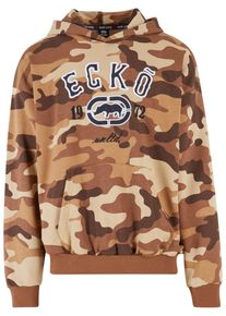 Ecko Unltd. Herren Kapuzensweatshirt "Ecko Unltd. Herren Ecko Unltd. Hoody", braun, Gr. L, 100% Polyester, Sweatshirts