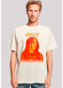 F4NT4STIC Herren T-Shirt "Billie Eilish Portrait", beige, casual, Gr. 5XL, Obermaterial: 100% Baumwolle, Shirts, Premium Qualität