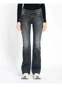 Gang Damen Schlagjeans "Gang Jeans Bootcut Flared 94MAXIMA FLARED", grau, Gr. 28, 98% Baumwolle, 2% Elasthan, Jeans