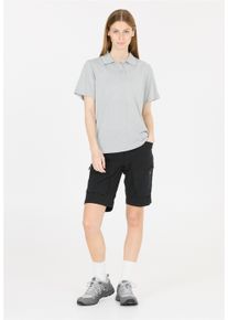 WHISTLER Damen Shorts "Kodiak", schwarz, sportlich, Gr. 46, mehrfarbig, 94% Nylon, 6% Elasthan, Hosen, mit 4-Wege-Stretch-Material