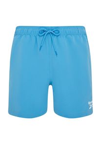 Reebok Herren Badeshorts ""Yale"", blau, sportlich, Gr. XL, Microfaser, Polyester, Badehosen, mit Kordelzug und elastischem Bund