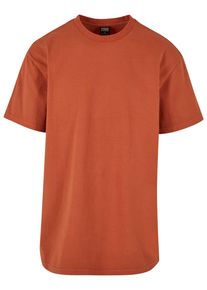 Urban Classics Herren Kurzarmshirt "Urban Classics Herren Heavy Oversized Garment Dye Tee", orange, casual, Gr. XXL, unifarben, 100% Baumwolle, Shirts
