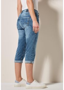 Cecil Damen Comfort-fit-Jeans, blau, casual, Gr. 34, unifarben, Jeans, 78% Baumwolle, 20%Polyester, 2% Elasthan, Jeans, 5-Pocket-Style