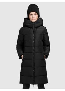 Khujo Damen Steppmantel "JILIAS5", schwarz, casual, Gr. L, unifarben, Web, Steppware, Obermaterial: 100% Polyester. Futter: 100% Nylon. Wattierung: