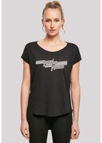 F4NT4STIC Damen T-Shirt "DC Comics Wonder Woman Lines Logo", schwarz, casual, Gr. S, Obermaterial: 100% Baumwolle, Shirts, Print