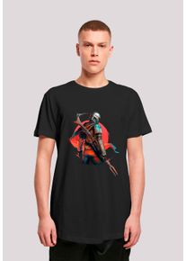 F4NT4STIC Herren T-Shirt "Star Wars The Mandalorian Blaster Rifle", schwarz, casual, Gr. XXL, Obermaterial: 100% Baumwolle, Shirts, Print
