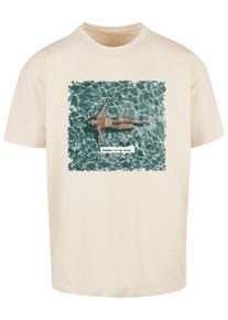 Merchcode Herren T-Shirt "Merchcode Herren Summer - On My Mind Heavy Oversize Tee", beige, casual, Gr. L, bedruckt, 100% Baumwolle, Shirts
