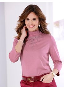 Lady Damen 3/4-Arm-Shirt "Shirt", rosa, Gr. 38, unifarben, 50% Baumwolle, 50% Modal, Shirts