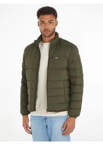 Tommy Jeans Herren Steppjacke "TJM LIGHT DOWN JACKET", grün, casual, Gr. XXL, Web, Obermaterial: 100% Polyamid, Jacken, mit Logostickerei