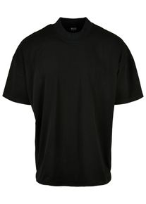 Urban Classics Herren T-Shirt "Urban Classics Herren Oversized Mock Neck Tee", schwarz, casual, Gr. XXL, unifarben, 100% Baumwolle, Shirts