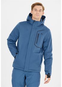 WHISTLER Herren Skijacke "Carbon", blau, casual, Gr. XXL, unifarben, 94% Polyester, 6% Elasthan, Jacken, mit wasserabweisender Membran