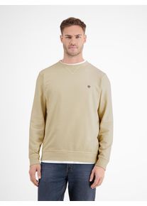 Lerros Herren Sweatshirt "Lerros Urbaner Sweatshirtstyle, weiche Haptik", weiß, Gr. S, 100% Baumwolle, Sweatshirts