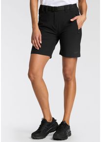 CMP Damen Trekkingshorts, schwarz, sportlich, Gr. 36, Obermaterial: 89% Polyester, 11% Elasthan, Hosen