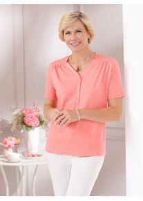 CLASSIC Damen V-Shirt "Shirt", rosa, Gr. 38, unifarben, 50% Baumwolle, 50% Modal, Shirts