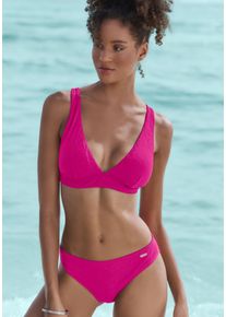 Buffalo Damen Triangel-Bikini-Top "Bubble", pink, Gr. 32, Strukturmuster, Obermaterial: 96% Polyamid, 4% Elasthan. Futter: 92% Polyester, 8%