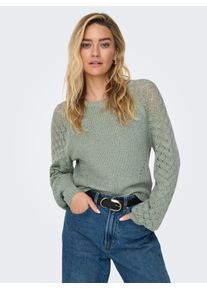 Only Damen Strickpullover "ONLMIAMI LS O-NECK CC KNT"l.pad, modisch, Gr. XL, unifarben, Strick, Obermaterial: 70% Polyacryl, 30% Nylon, Pullover