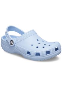 Crocs Kinder Clog "Classic K", Gr. 28, blau, Croslite, unifarben, klassisch, Schuhe, Sommerschuh, Hausschuh, Badeschuh mit schwenkbarem Fersenriemchen