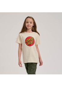 Santa Cruz Kinder T-Shirt "YOUTH CLASSIC DOT T-SHIRT", grau, sportlich, Gr. 146, Obermaterial: 100% Baumwolle, Shirts