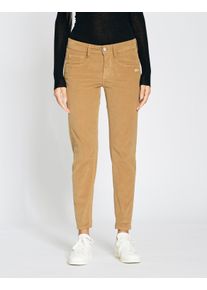 Gang Damen Relaxhose "Gang Hosen Relaxed 94AMELIE CROPPED", braun, Gr. 28, 98% Baumwolle, 2% Elasthan, Hosen