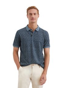 Marc O'Polo MARC O'POLO Herren Poloshirt "aus Bio-Baumwoll-Piqué", bunt, casual, Gr. XXL, bedruckt, Obermaterial: 95% Baumwolle, 5% Elasthan, Shirts