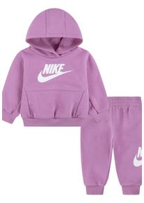 Nike Sportswear Kinder Jogginganzug "NKN CLUB FLEECE SET"magic flamingo, sportlich, Gr. 92, Sweatware, Obermaterial: 60% Baumwolle, 40% Polyester,