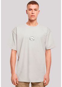 F4NT4STIC Herren T-Shirt "Heidi Heroes of Childhood", grau, casual, Gr. XL, Obermaterial: 100% Baumwolle, Shirts, Nostalgie, Retro Print, Kinderserie