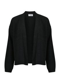 Blue Seven Damen Strickjacke "Blue Seven Strickjacke", schwarz, Basic, Gr. 42, 100% Polyester, Strickjacken