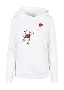 F4NT4STIC Damen Kapuzenpullover "F4NT4STIC Damen", weiß, casual, Gr. XL, unifarben, 50% Baumwolle, 50% Polyester, Pullover
