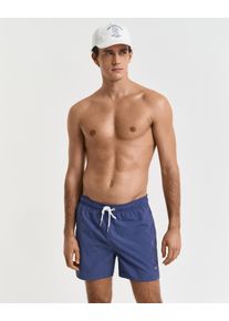 Gant Herren Badeshorts "SWIM SHORTS", blau, casual, Gr. XXL, Obermaterial: 100% Polyamid, Badehosen, mit Gesäßtasche
