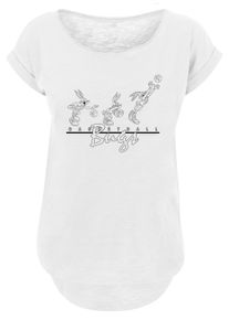 F4NT4STIC Herren Kurzarmshirt "F4NT4STIC Damen", weiß, casual, Gr. L, unifarben, 100% Baumwolle, Shirts